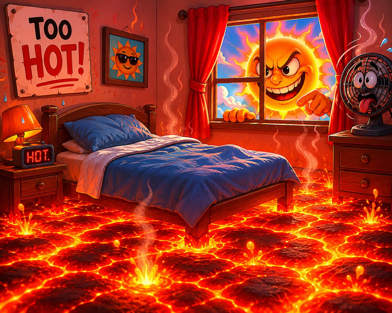Hot room concern