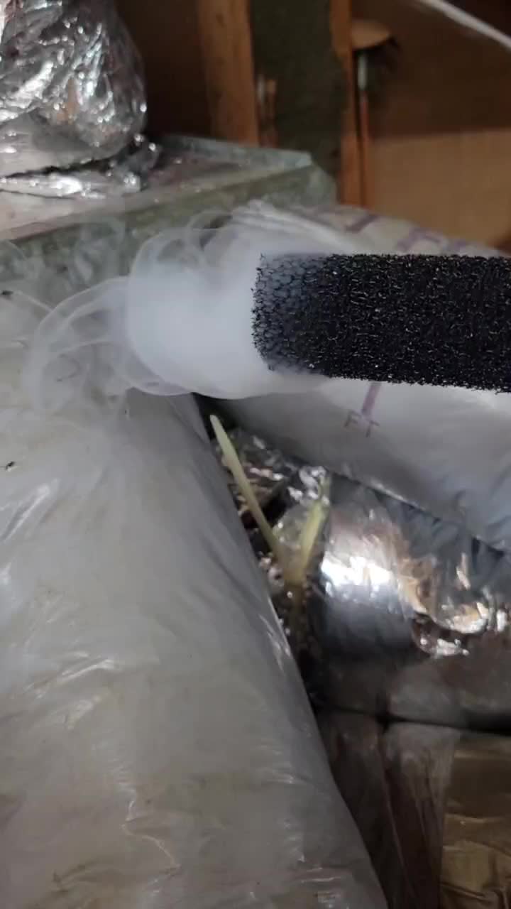 Duct plenum leakage clue